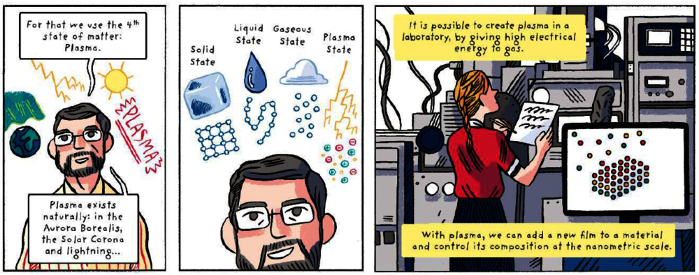 Plasma explained in a comic strip | Luxembourg Institute of Science and Technology Plasma explained in a comic strip | Luxembourg Institute of Science and Technology